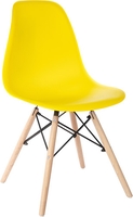 Стул Mio Tesoro Бари SC-001 (желтый/дерево) - фото