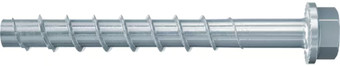 Шуруп Fischer FBS II 10x60 5/-/- US ZP CONCRETE SCREW 536858 (50 шт) - фото