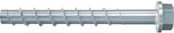 Шуруп Fischer FBS II 10x80 US ZP CONCRETE SCREW 536860 (50 шт) - фото