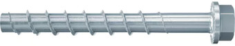 Шуруп Fischer FBS II 10x120 US ZP CONCRETE SCREW 536863 (50 шт) - фото