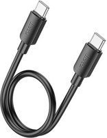 Кабель Hoco X96 USB Type-C - USB Type-C (0.25 м, черный) - фото