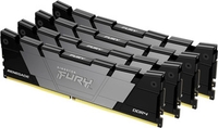 Оперативная память Kingston FURY Renegade 4x32ГБ DDR4 3200 МГц KF432C16RB2K4/128 - фото