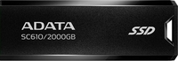 Внешний накопитель ADATA SC610 2TB SC610-2000G-CBK/RD - фото