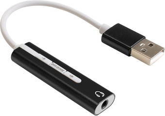 USB аудиоадаптер ExeGate EX-AU-04B EX296332RUS - фото