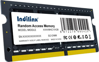 Оперативная память Indilinx 8ГБ DDR5 SODIMM 4800 МГц IND-ID5N48SP08X - фото