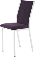 Стул AMC Comfort 2 Г Т6.14 (ткань баклажан/белый) - фото