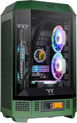 Корпус Thermaltake The Tower 300 Racing Green CA-1Y4-00SCWN-00 - фото