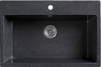 Кухонная мойка Belux Брюгге БР 7851 (черный) - фото