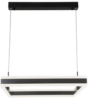 Линейный светильник Estares Stella 100WS-APP-500x500x1200-BLACK/WHITE-220-IP20 - фото