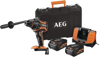 Ударная дрель-шуруповерт AEG Powertools BSB 18BL LI-602C 4935464100 (с 2-мя АКБ 6 Ач, кейс) - фото