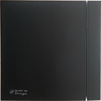 Осевой вентилятор Soler&Palau Silent-100 CRZ Matt Black Design 5210401500-011000 - фото