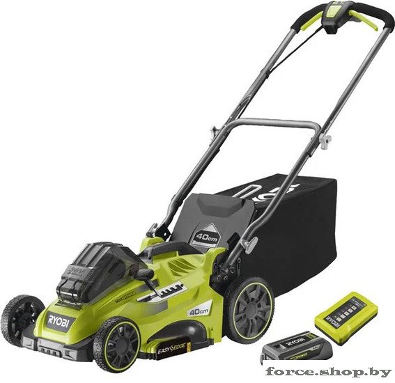 Газонокосилка Ryobi Power-Assist RLM36X41H50PG (с 1-им АКБ 5 Ач) - фото