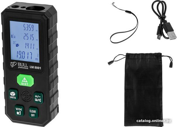 Лазерный дальномер Bull LM 8001 1323465 - фото