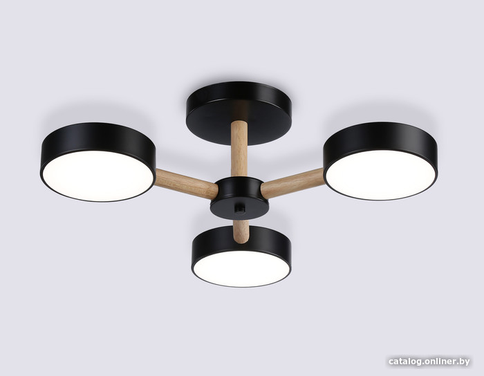 Припотолочная люстра Ambrella FL4823/3 BK - фото
