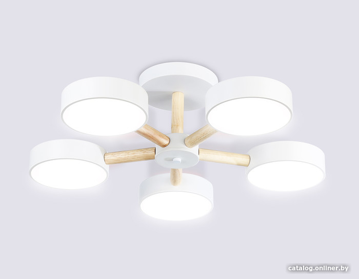 Припотолочная люстра Ambrella FL4825/5 WH - фото