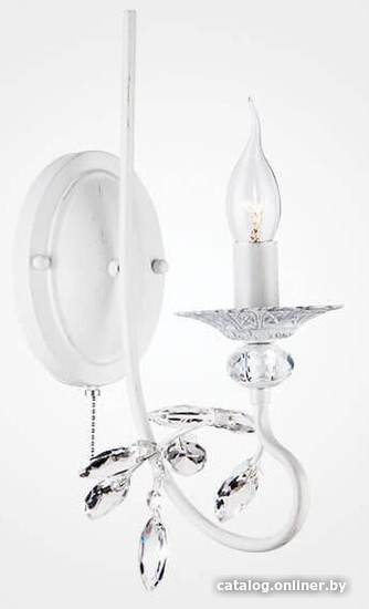 Бра Евросвет Alexandria 60057/1 (бело-серебристый) - фото