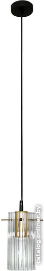 Подвесная люстра Элетех Эсми 211 НСБ 01-60-186 Е27 1005405250 (черный/золото) - фото