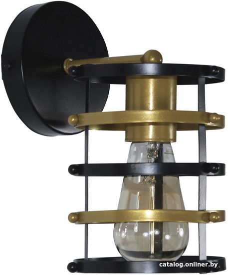 Бра Элетех Абелла 511 НББ 01-60-169 Е27 1005405104 (черный/золото) - фото
