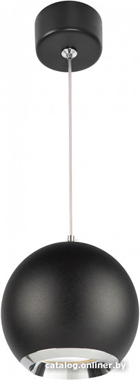 Подвесная люстра ЭРА PL32 BK/CH MR16 GU10 Б0061380 (черный/хром) - фото