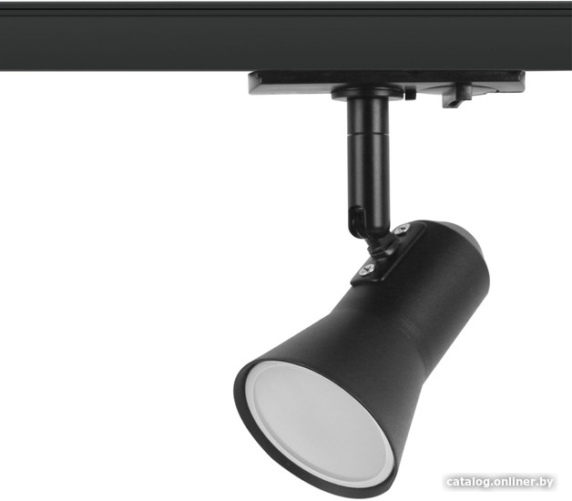 Трековый светильник ЭРА TR37-GU10 BK Б0053304 (черный) - фото
