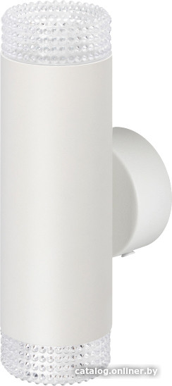 Бра ЭРА WL50 WH/TR 2xGU10 Б0061195 (белый/прозрачный) - фото