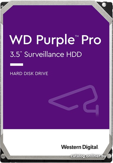 Жесткий диск WD Purple Pro Surveillance 14TB WD142PURP - фото