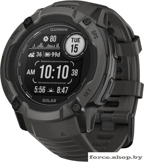 Умные часы Garmin Instinct 2x Solar (графит) - фото