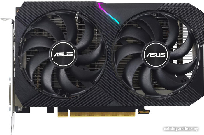 Видеокарта ASUS Dual GeForce RTX 3050 V2 8GB GDDR6 DUAL-RTX3050-8G-V2 - фото