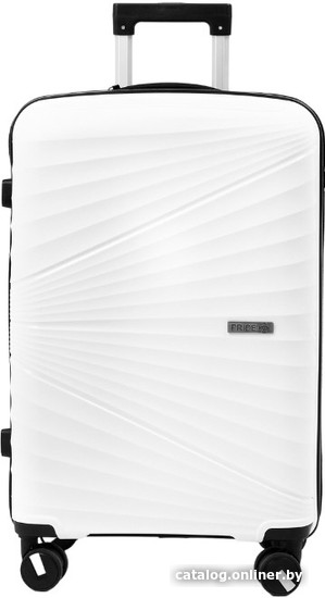 Чемодан-спиннер Pride РР-9702 (S, белый) - фото