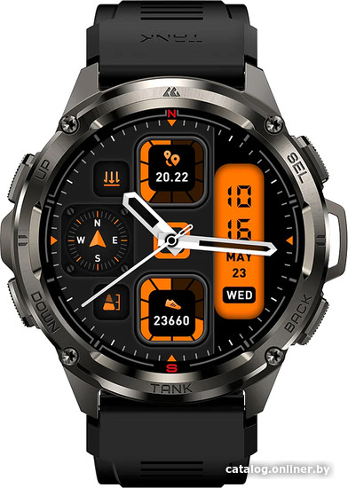 Умные часы Kospet Tank T3 Ultra (черный) - фото