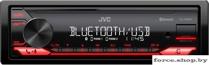 USB-магнитола JVC KD-X282BT - фото