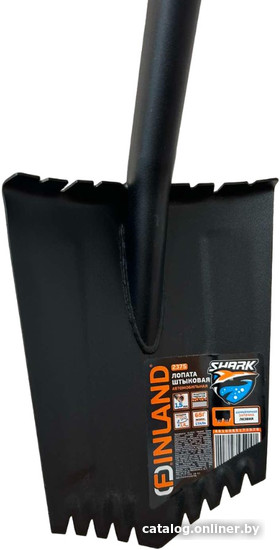 Лопата штыковая остроконечная Finland Shark с зубьями 2375 - фото