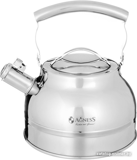 Чайник со свистком Agness 914-302 - фото