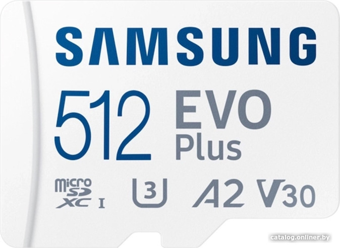 Карта памяти Samsung EVO Plus 2024 microSDXC 512GB (с адаптером) - фото