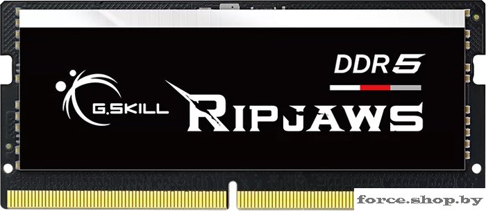 Оперативная память G.Skill Ripjaws 32ГБ DDR5 SODIMM 4800 МГц F5-4800S4039A32GX1-RS - фото