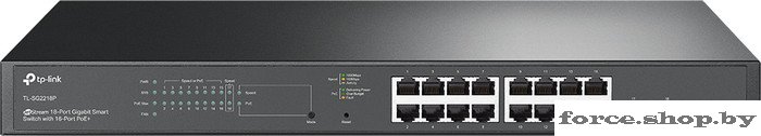 Настраиваемый коммутатор TP-Link TL-SG2218P - фото