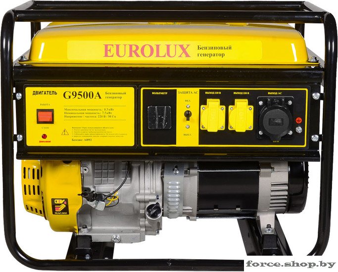 Бензиновый генератор Eurolux G9500A - фото