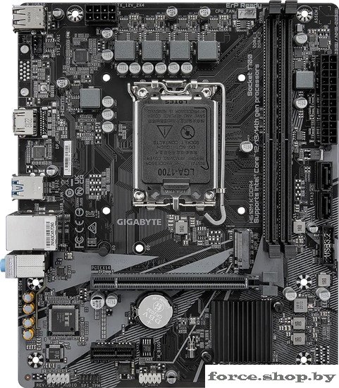 Материнская плата Gigabyte H610M K DDR4 (rev. 2.0) - фото