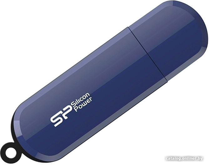 USB Flash Silicon-Power LuxMini 320 32GB (темно-синий) - фото