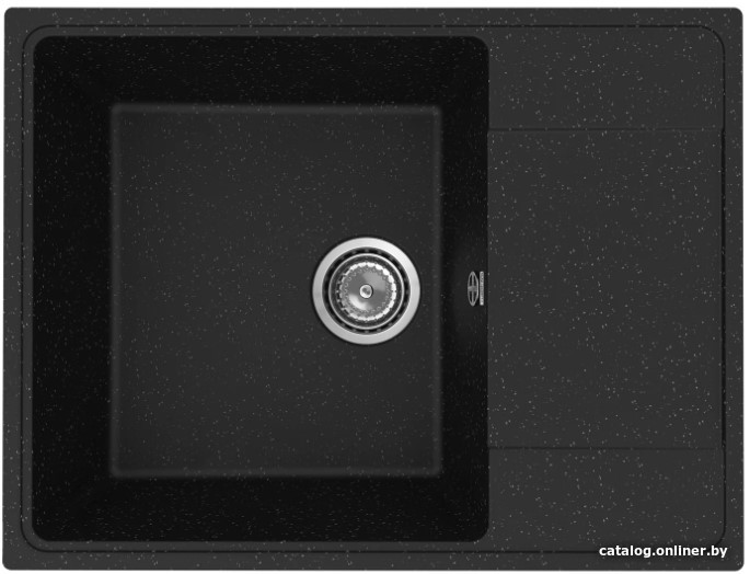 Кухонная мойка Practik PR-M 650-004 (черный оникс) - фото
