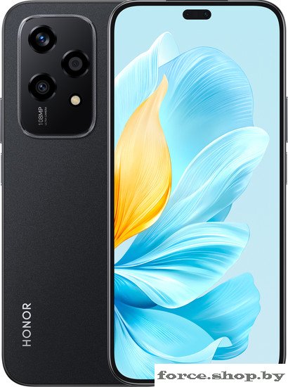 Смартфон HONOR 200 Lite 8GB/256GB международная версия (полночный черный) - фото