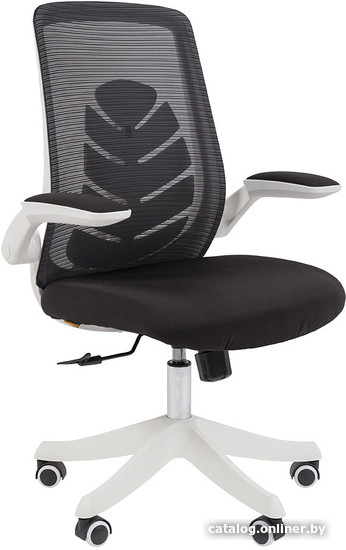 Офисное кресло CHAIRMAN CH565 (белый пластик/черный) - фото