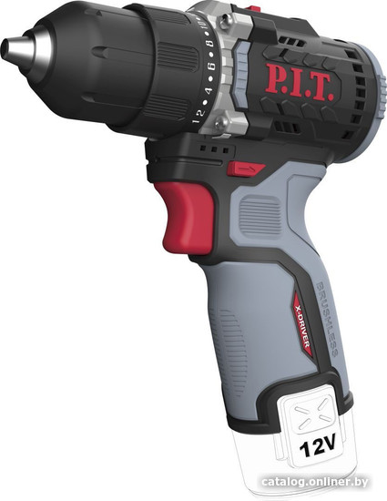 Дрель-шуруповерт P.I.T. PBM12K-10B (без АКБ) - фото