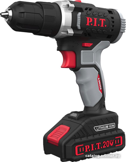 Дрель-шуруповерт P.I.T. PSR18-D5 (с 2-мя АКБ, кейс) - фото