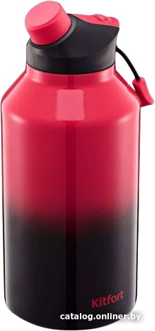 Термос Kitfort KT-1244 1.89л (красный/черный) - фото