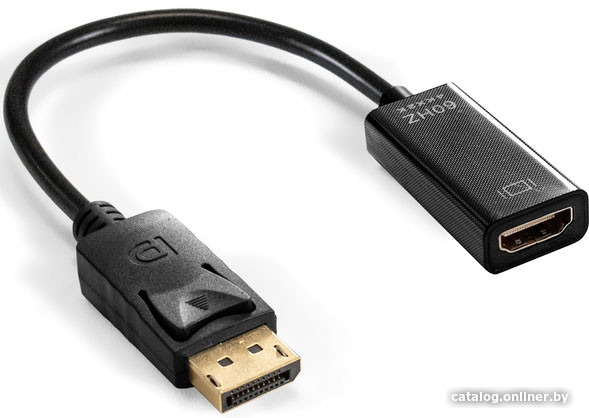 Адаптер ExeGate DisplayPort - HDMI 0.2 м EX294707RUS - фото