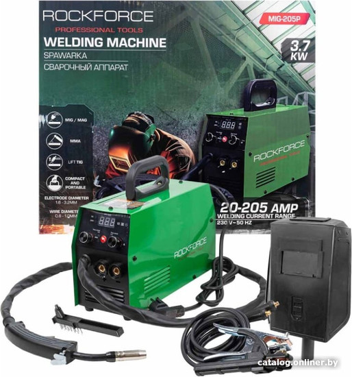 Сварочный инвертор RockForce RF-MIG-205P - фото