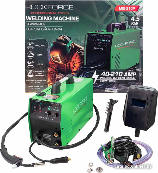 Сварочный инвертор RockForce RF-MIG-210P - фото