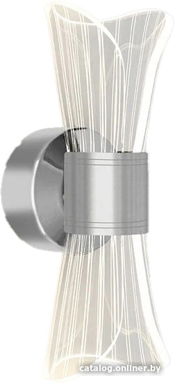 Бра Estares Dio 12W 2Y-ON/OFF-230x80x85-CHROME/CLEAR-220-IP20 - фото