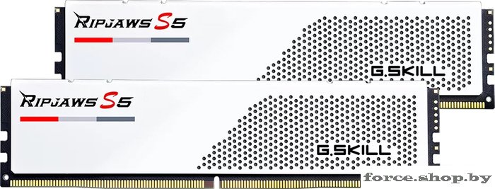 Оперативная память G.Skill Ripjaws S5 2x32ГБ DDR5 5600 МГц F5-5600J4645A32GX2-RS5W - фото